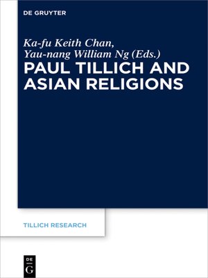 cover image of Paul Tillich and Asian Religions
